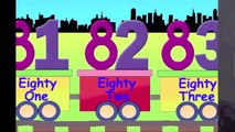 Learn Number Train learning Numbers for kids   Numbers Counting 1 To 100