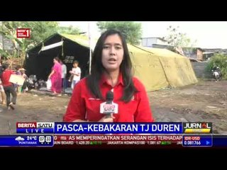 Kondisi Korban Kebakaran Tanjung Duren di Penampungan