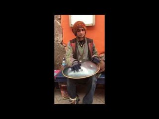 Musician Displays Serious Skill on Hang Drum