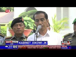 Jokowi: Media Jangan Asal Tebak Nama Menteri