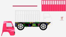 Colors Truck for Children And Kids | Fun Childrens Educational Video | Learning Colors Trucks