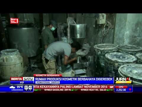 BPOM DKI Gerebek Pabrik Kosmetik Palsu di Kemayoran