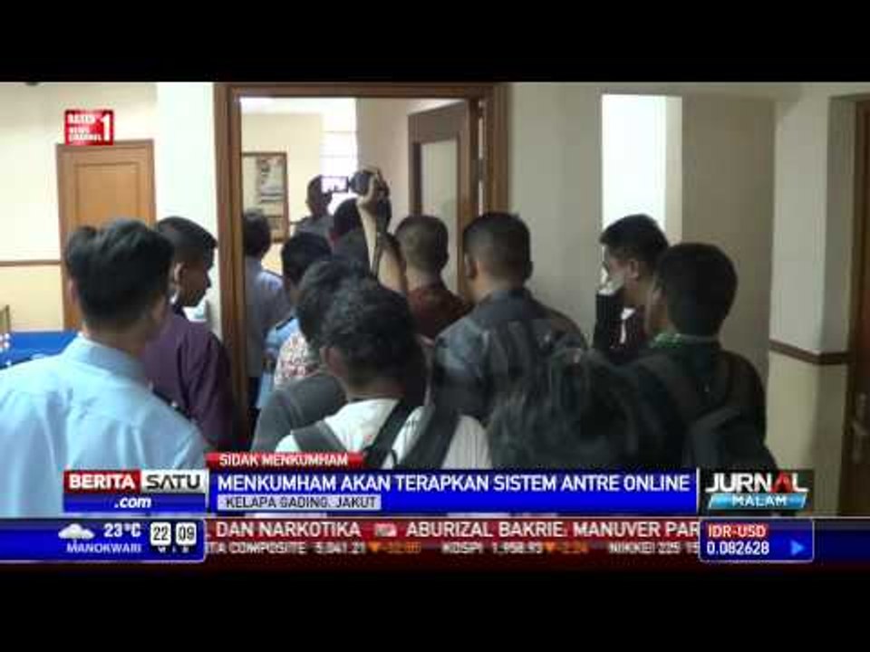 Menkumham Yasonna Sidak Kantor Imigrasi Jakut