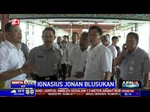 Blusukan Menhub Ignasius Jonan