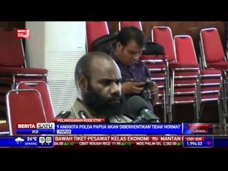Disersi. 9 Anggota Polda Papua Diberhentikan Tidak Hormat