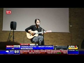 Artis Maudy Ayunda Pukau Peserta Konferensi di Oxford