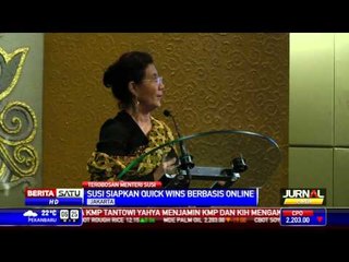 Скачать видео: Menteri Susi Siapkan Quick Wins Berbasis Online