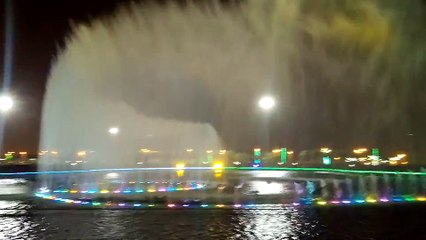 Dancing fountain.. Fantastic Water