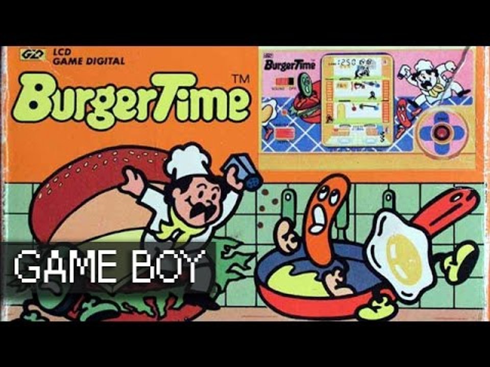 Burger Time Deluxe - Game Boy (1080p 60fps)