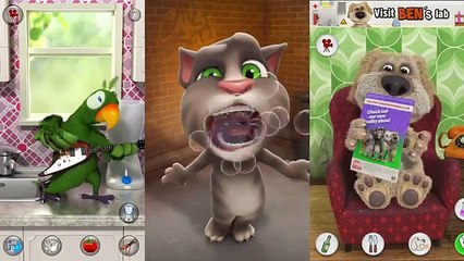 Talking Tom and Friends VS Clumsy Ninja / Cartoon Games Kids TV