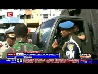 Puluhan Kendaraan di Jalan Senen Raya Ditilang