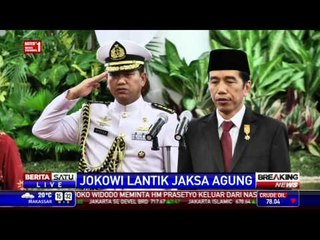 Pelantikan Jaksa Agung Baru Dibuka Lagu Indonesia Raya