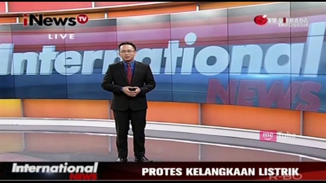 Aksi Protes Kelangkaan Listrik Berakhir Ricuh