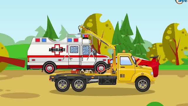 Die Polizeiautos und die Krankenwagen | Cartoon für Kinder | Lehrreicher Zeichentrickfilm