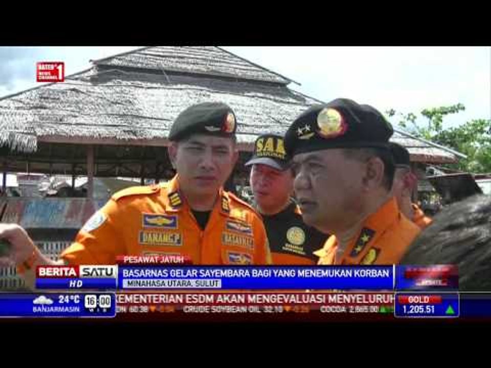 Basarnas Gelar Sayembara Bagi Penemu Korban Pesawat Jatuh