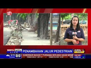 Pemprov DKI Jakarta Berencana Lebarkan Trotoar