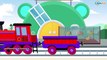 Cartoons with Trains | Learn Colors & Numbers | The Learning video. Episode 58