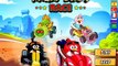 Развивающее видео для детей. Angry Birds Race Car Racing Game Walkthrough Level 5 Gameplay.