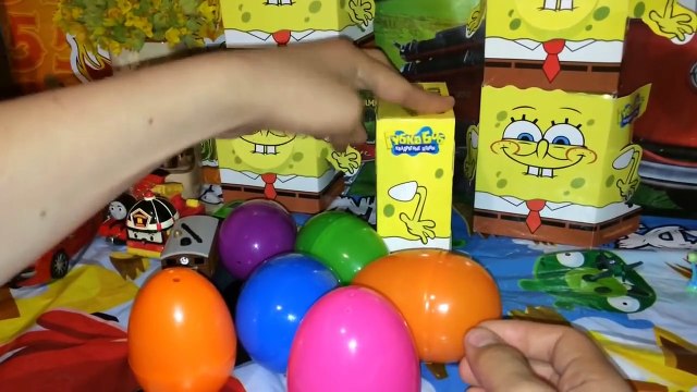 Яйца Сюрприз Губка Боб и Набор с Сюрпризом Губка Боб квадратные штаны