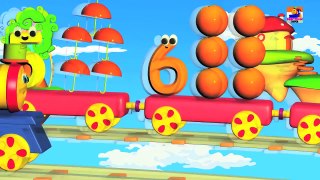 Bob Train Adventure with Number   Kids Song   Educational Video   Learn Numbers   बॉब ट्रेन और नंबर
