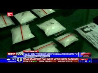 Tersangka Pengedar Sabu-sabu Mantan Anggota TNI