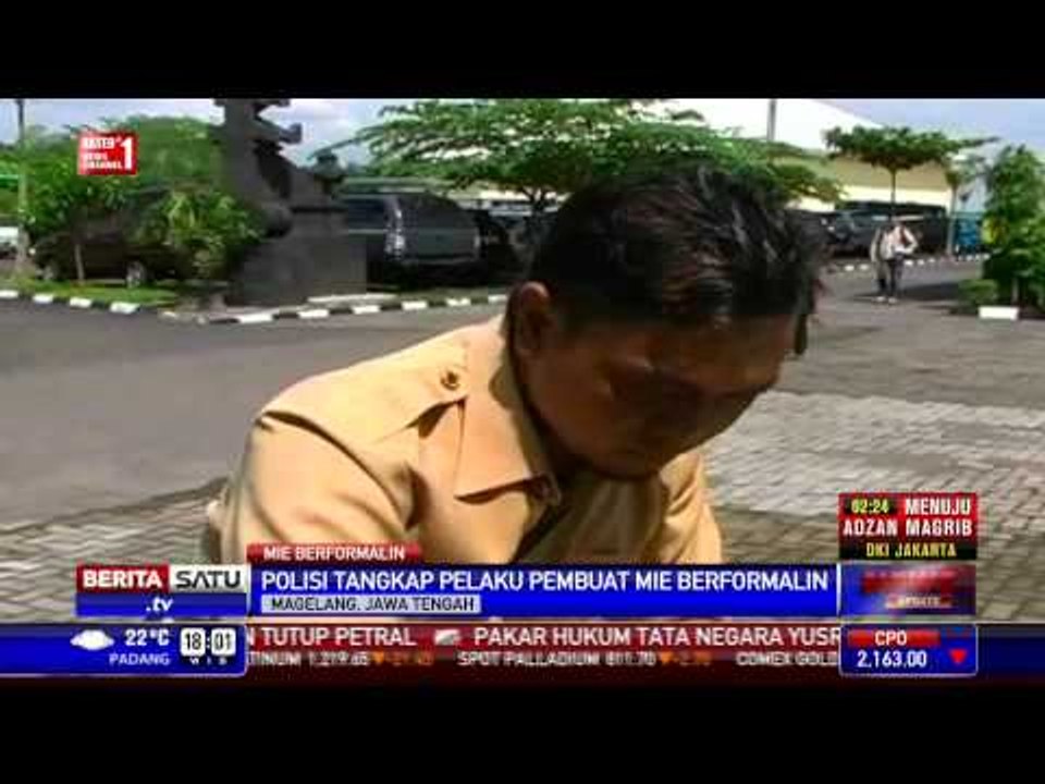 Polres Magelang Tangkap Pembuat Mi Berformalin