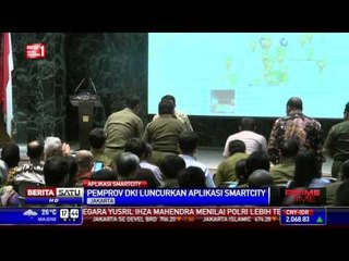 Ahok Resmikan Aplikasi Smart City