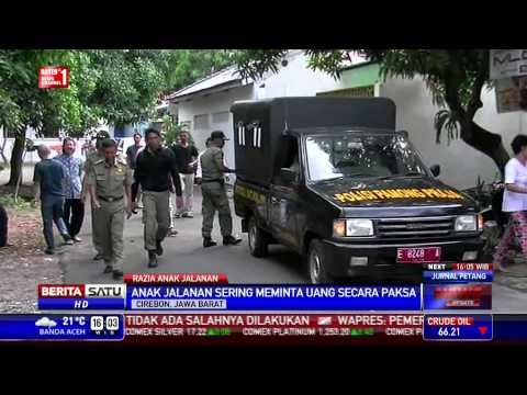 Satpol PP Tangkap Gepeng dan Anak Jalanan di Cirebon