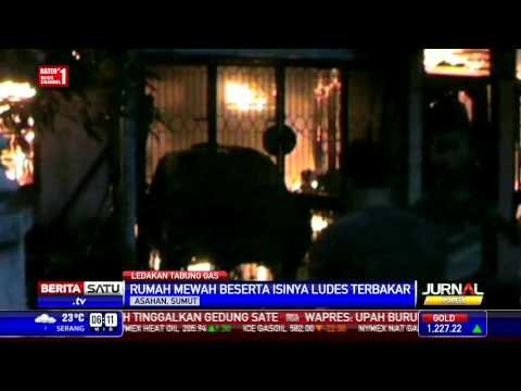 Gas Meledak, Rumah Mewah di Asahan Ludes Terbakar