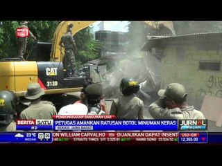 Ratusan Bangunan Liar di Kalimalang Dibongkar Paksa