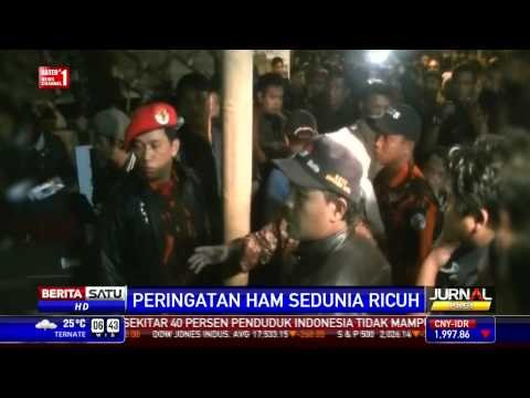 Peringatan HAM Sedunia di Malang Ricuh