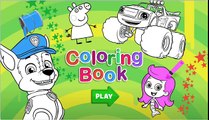 Nick Jr. Coloring Book - Halloween Edition with Paw Patrol and Friends - Coloring Pages for Kids
