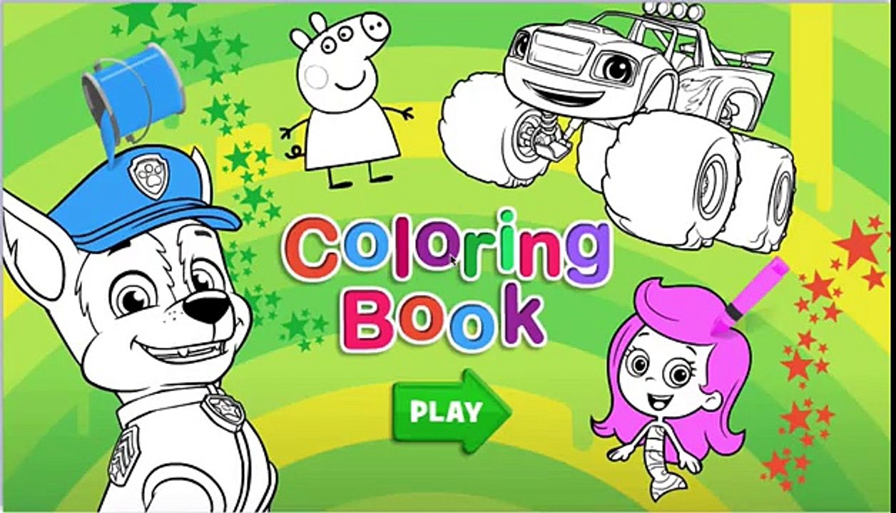 Nick Jr. Coloring Book - Halloween Edition with Paw Patrol and Friends - Coloring Pages for Kids