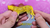 Wild Animals 3D Puzzles Learn to Spell Hippo Cheetah Zebra Giraffe Educational Toys