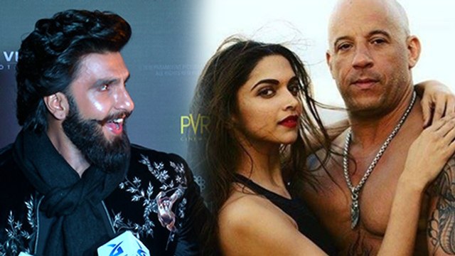 Ranveer Singh On Deepika Padukone Vin Diesel CHEMISTRY xXx Return Of Xander Cage India Premiere