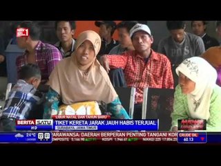 Tiket Kereta Jarak Jauh di Pasar Turi Habis