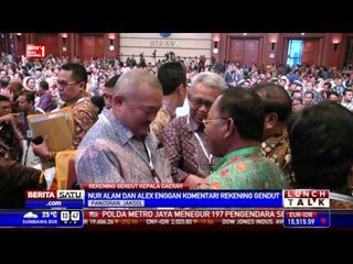 Nur Alam dan Alex Noerdin Bungkam Ditanya Rekening Gendut