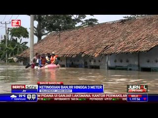 Ketinggian Banjir di Bandung Capai 3 Meter