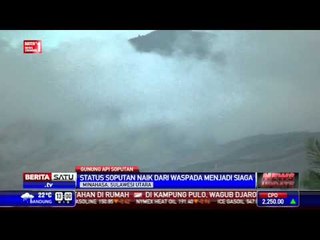 Status Gunung Soputan Naik Menjadi Siaga