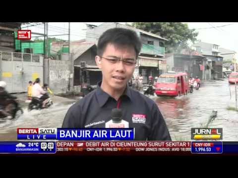 Banjir Air Laut Rendam Kapuk Muara