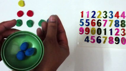 Colours.numbers learning activity for kids 12345