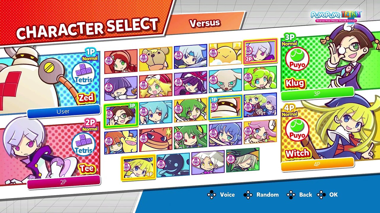 Puyo Puyo Tetris - Trailer Switch