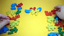 Learn Numbers and Counting for Kids Wooden Puzzle Animals Learning Toys for Children & Babies VOL 3