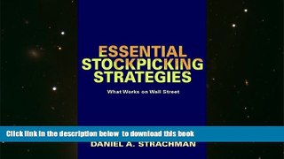 PDF [FREE] DOWNLOAD  Essential Stock Picking Strategies: What Works on Wall Street TRIAL EBOOK