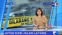 Tertabrak Mobil, Pemotor Wanita Jatuh dari Jalan Layang Tanah Abang