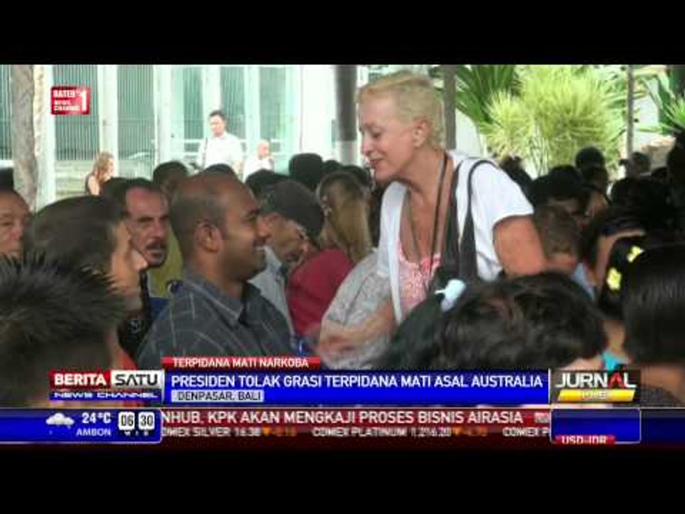 Presiden Jokowi Tolak Grasi Terpidana Mati Asal Australia
