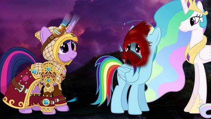 My Little Pony Transforms into Warcraft Heroes - MLP Color Change Video