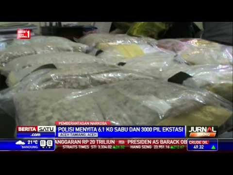 Polres Aceh Sita 6,1 Kilogram Sabu dan Ekstasi dalam Truk