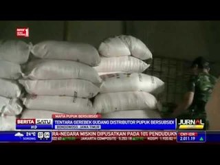 Penimbunan Pupuk Bersubsidi Marak di Jawa Timur