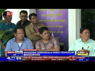 Gedung Disegel, Mahasiswa Theologi di Batu Ceper Terlantar
